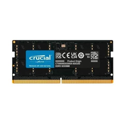 Ram Laptop Crucial DDR5 8GB 5600MHz 1.1V Ct8G56C46S5