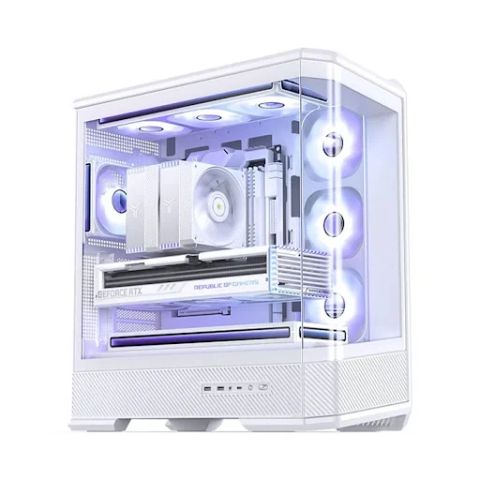 Vỏ máy tính/ Case Jonsbo D400 White (ATX)