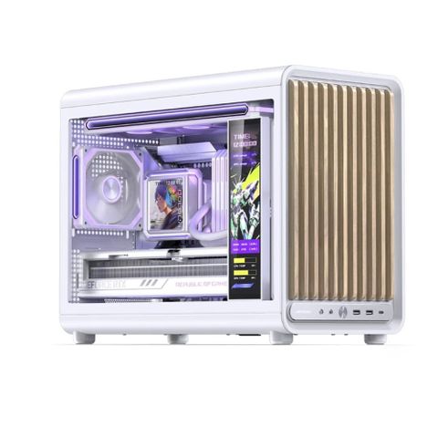 Vỏ máy tính JONSBO D33 WOOD WHITE