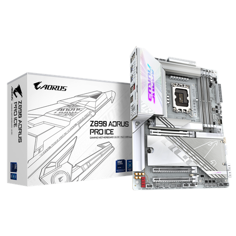 Bo mạch chủ GIGABYTE Z890 AORUS PRO ICE (DDR5)