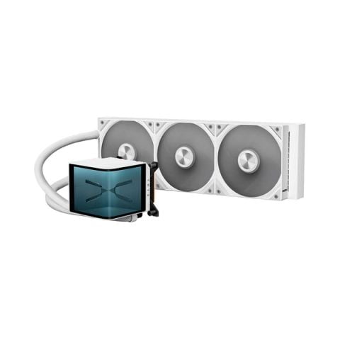 Tản nhiệt nước AIO TRYX PANORAMA 360 L-shaped AMOLED White L-P360N-DS3M-G1W