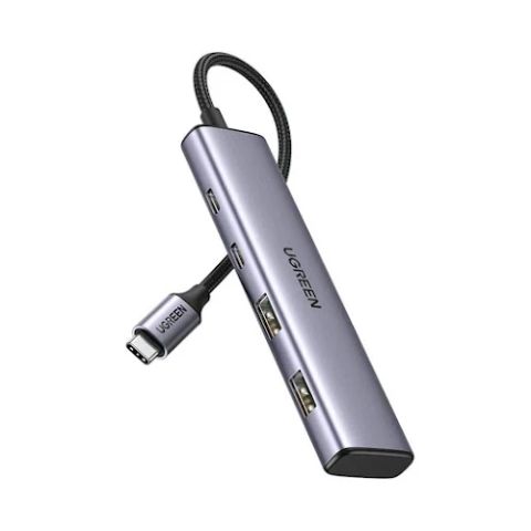 Bộ chia/ Hub chuyển đổi 4 in 1 2*USB-C ,2*USB 3.0 Ugreen (15395)