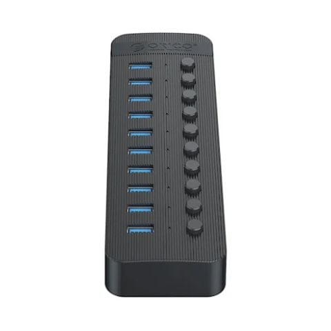 Bộ chia/Hub ORICO 10 cổng USB 3.0 CT2U3-10AB-EU-BK-BP (Đen)