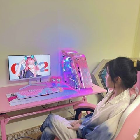 Bộ PC I5-11400F / RX 580 / ES1 / 24 Inch / Bàn Ghế