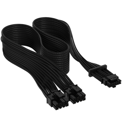 Cáp Nguồn Corsair PCIe 5.0 12VHPWR 600W Black | Chuẩn Nguồn RTX 40/50 Series