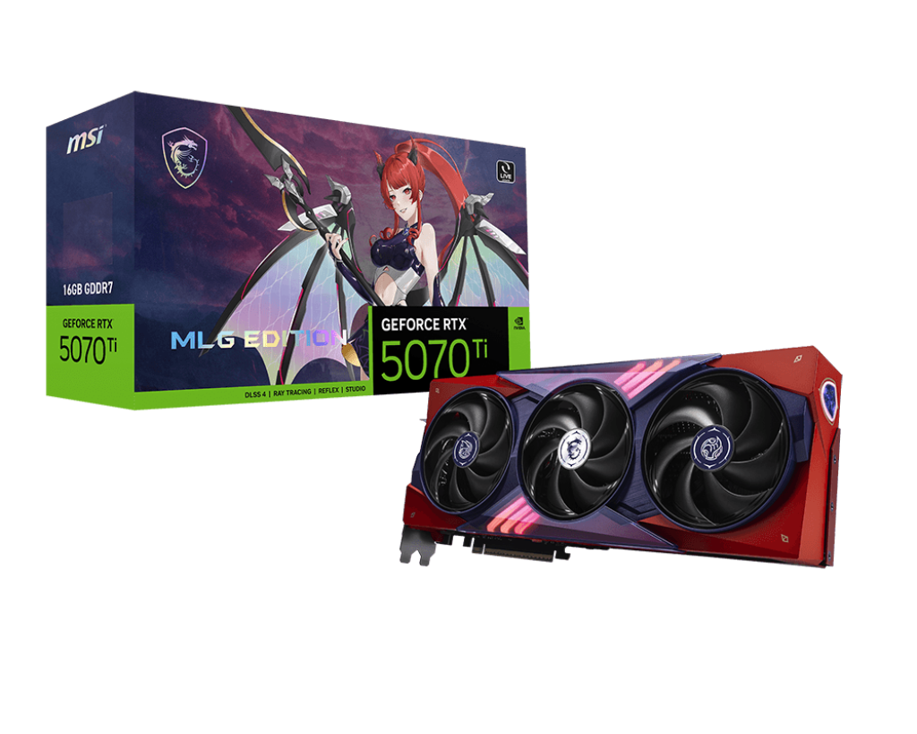 CARD MÀN HÌNH MSI RTX5070 Ti 16G MLG EDITION