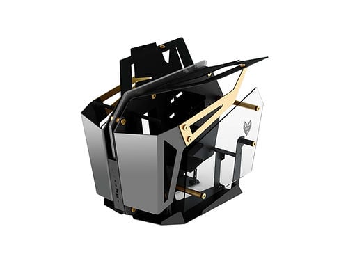 Ảnh minh họa Case FSP T-WINGS CMT710 (Black/Gold) 1