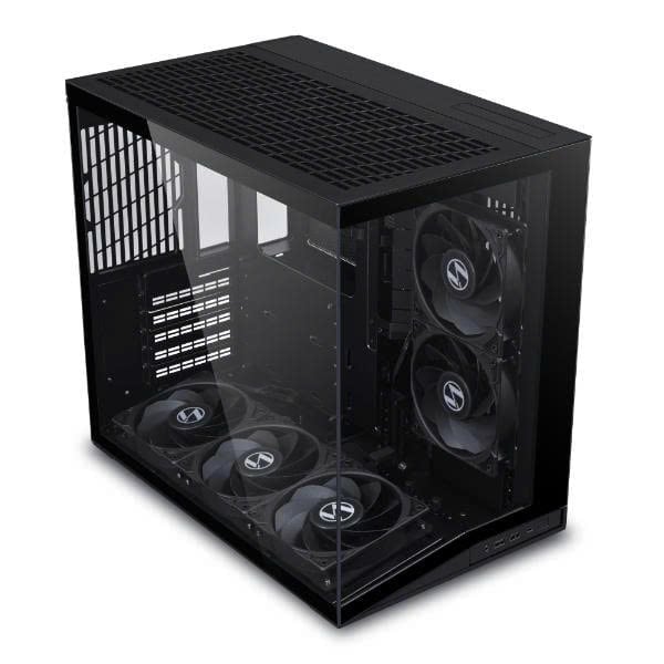 Ảnh minh họa CASE LIANLI O11 DYNAMIC MINI V2 FLOW ( BLACK / WHITE) 1