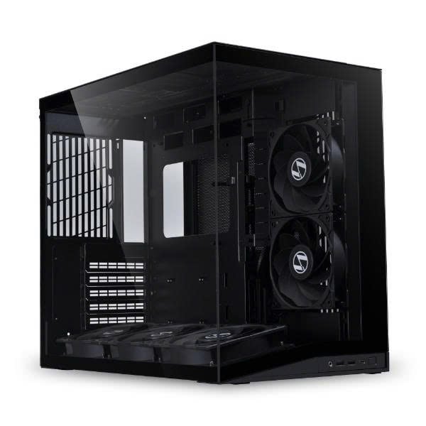 Ảnh minh họa CASE LIANLI O11 DYNAMIC MINI V2 FLOW ( BLACK / WHITE) 3