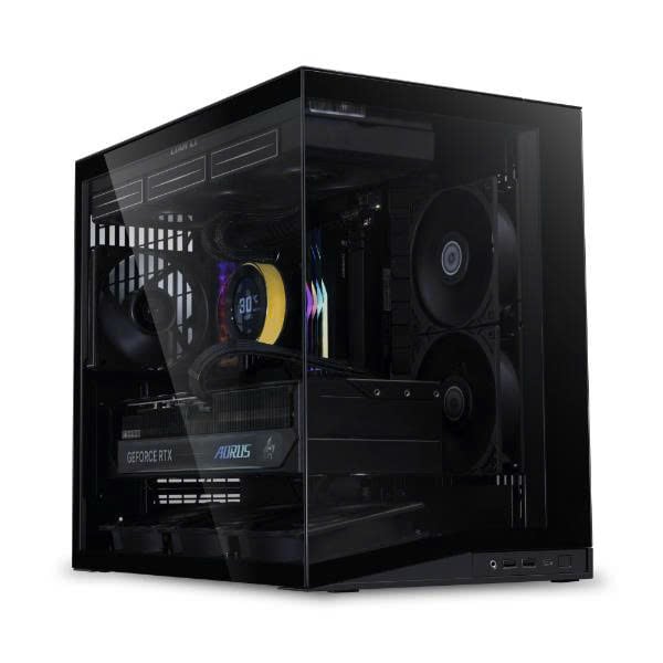 CASE LIANLI O11 DYNAMIC MINI V2 FLOW ( BLACK / WHITE)