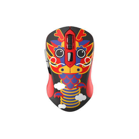 Chuột không dây DAREU LM115G Multi-Color Dragon