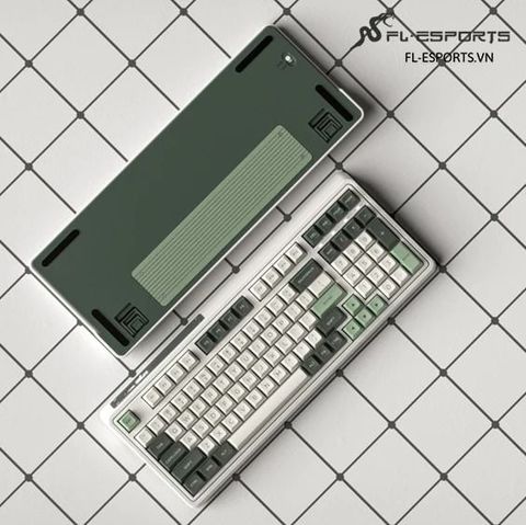 Bàn phím cơ FL Esport CMK98 SA Tropical Forest Kailh Red BOX V2