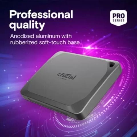 CRUCIAL X9 PRO 4TB SSD – TỐC ĐỘ 1050MB/S