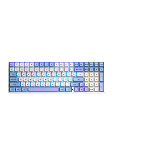 Bàn phím AULA S100 PRO TM (Xanh dương+trắng+tím/ Red switch) S100PRO01
