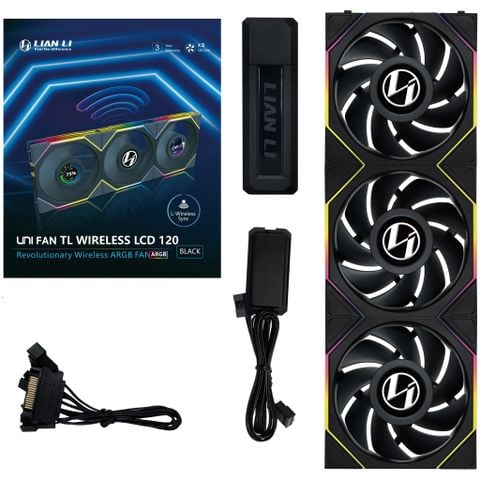 FAN Lian-Li UNI Fan TL 120 LCD Wireless Triple