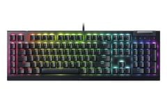  Bàn Phím Cơ Có Dây Gaming Razer BlackWidow V4 X Yellow Switch 