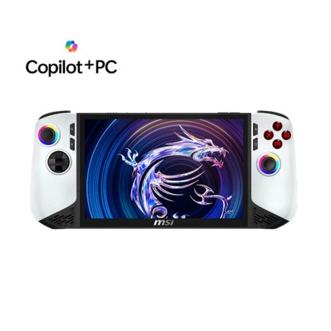 Máy chơi game cầm tay MSI Claw 8 AI+ A2VM-201VN (Trắng)