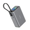 Pin dự phòng StarGO Hypercharge 25000mAh 100W tích hợp màn hình + cáp Type-C