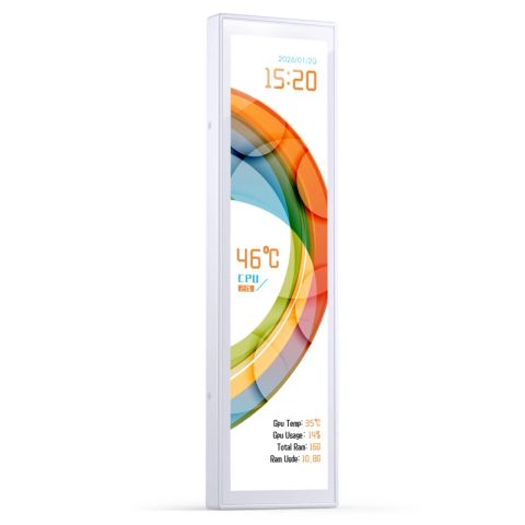Màn hình phụ Jonsbo 9.16 Inch DS916 White-FV