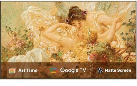 Google Tivi QLED Khung Tranh Coocaa 4K 55 Inch 55LN7000G