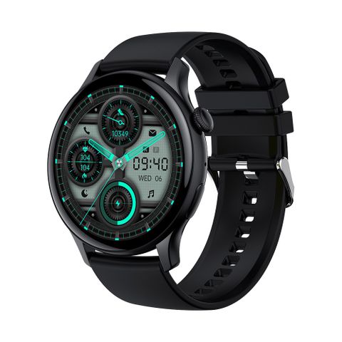 Đồng hồ NJYUAN HK85 đen – Smartwatch pin bền, theo dõi sức khỏe
