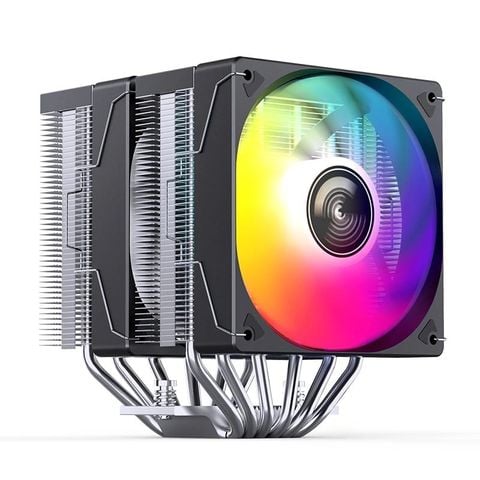 Tản nhiệt khí CPU Jonsbo CR-3000E ARGB Black (6 Ống đồng, Dual Tower, Black)