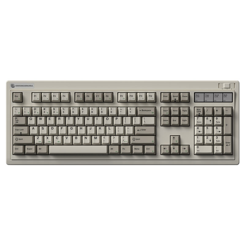 Bàn phím cơ FL-Esports OG104 Retro Grey 3 Mode