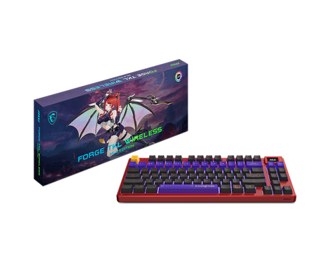 Bàn phím MSI FORGE TKL Wireless MLG Edition RGB