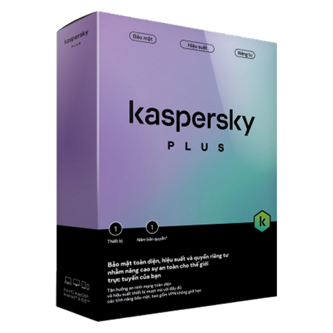 Kaspersky Plus 1 Máy Tính Bản Quyền 1 Năm Chính Hãng