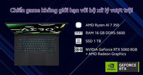 Laptop Gigabyte AERO X16 EG61H-X161VH93VNC94DH