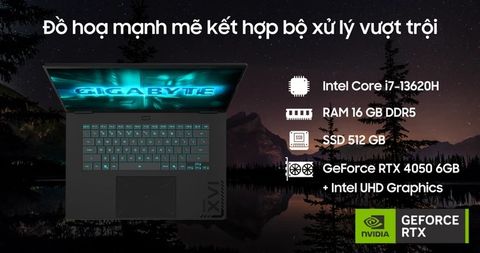 Laptop Gigabyte Gaming A16 GA6H-CMHI2VN893SH