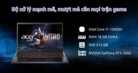 Laptop Acer Gaming Nitro V 15 ProPanel ANV15-52-72BM