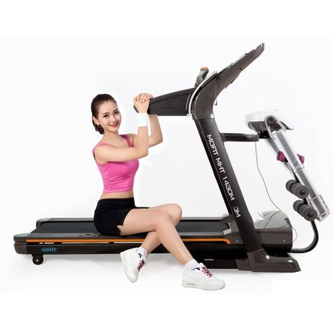 Máy chạy điện cao cấp PRO 910 (MHT-1430M) - Màu sắc: Trắng
