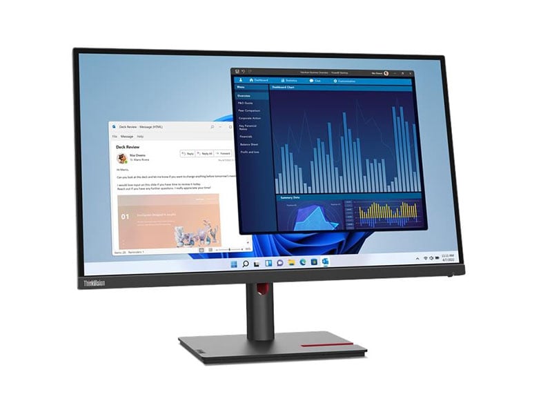 Ảnh minh họa Màn hình Lenovo ThinkVision T27p-30 63A9GAR1WW (27 inch - UHD - IPS - 60Hz) 2