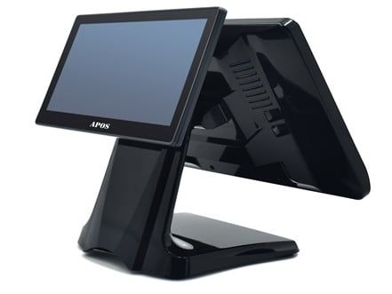 Máy tính 2 màn hình APOS-U2 – POS bán hàng chuyên nghiệp