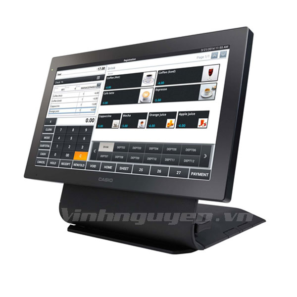 Máy tính tiền casio vr 7000