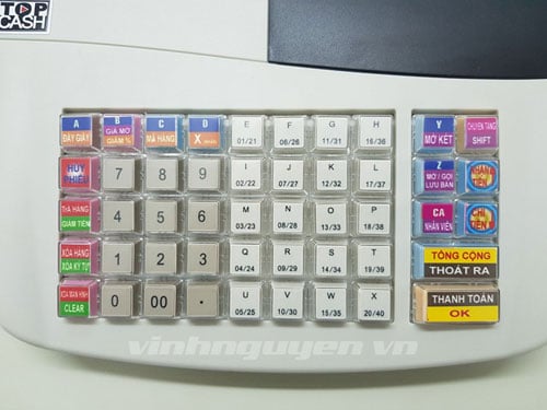 Ảnh minh họa Máy Tính Tiền Topcash AL-K1 PLUS 3