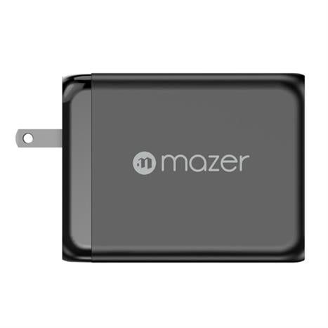 Sạc nhanh 4 cổng USB Type-C PD QC 4+ GaN 200W Mazer M-GAN200W-BK
