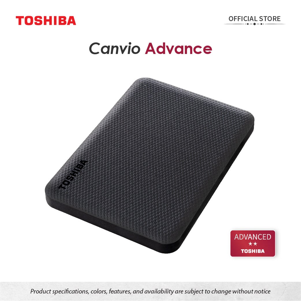 Ảnh minh họa Ổ cứng di động HDD Toshiba Canvio Advance V10 2.5 inch USB 3.2 2