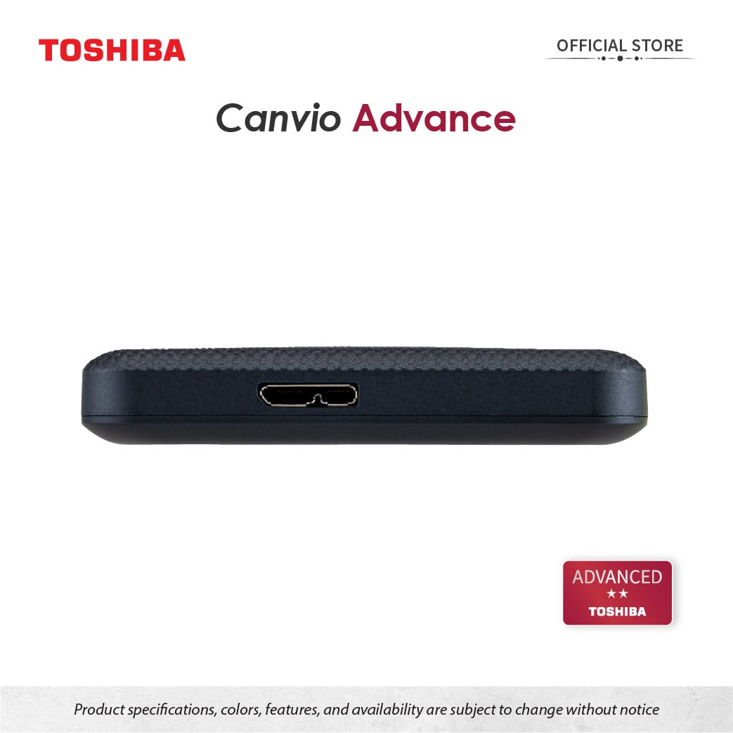 Ảnh minh họa Ổ cứng di động HDD Toshiba Canvio Advance V10 2.5 inch USB 3.2 3