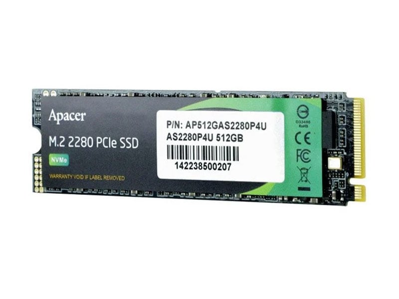 Ảnh minh họa Ổ cứng SSD Apacer AS2280P4U 512GB M.2 PCIe (Up to 3500-3000MB/s) 1