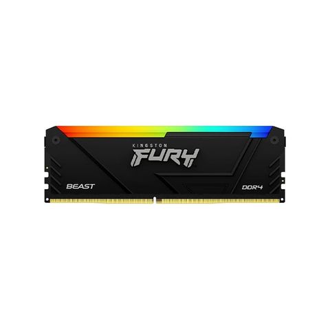 RAM Desktop Kingston Fury Beast RGB 8GB DDR4