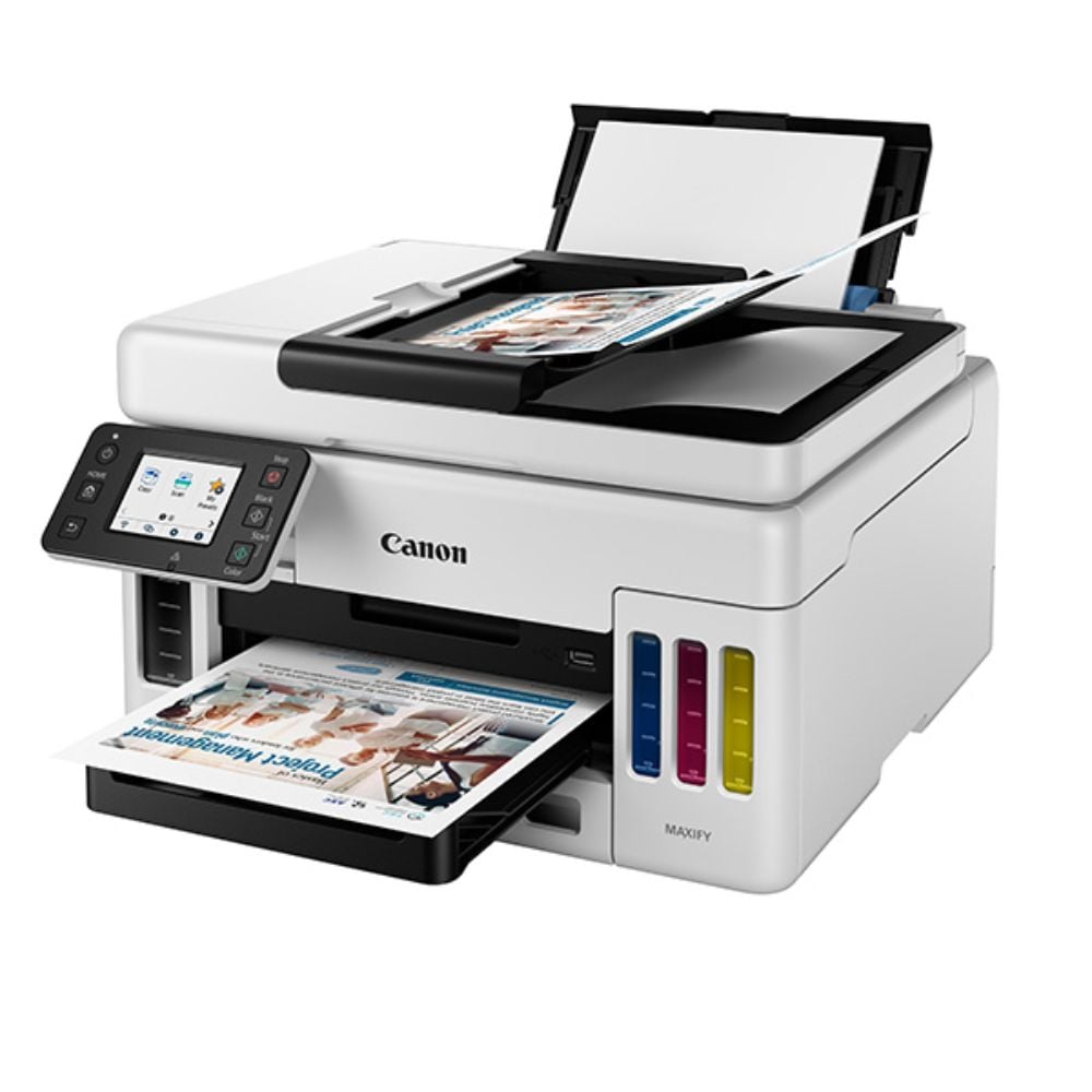 Ảnh minh họa Máy in phun màu Canon MAXIFY GX6170 (A4/A5/ In/ Copy/ Scan/ Đảo mặt/ USB/ LAN/ WIFI) 3