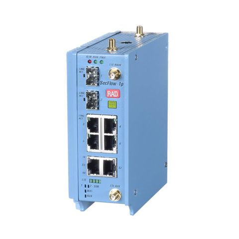 RAD SecFlow-1P, Ruggedized IIoT Gateway