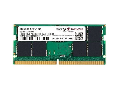 RAM Laptop Transcend 16GB JM DDR5 5600