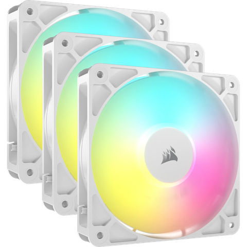 Bộ 3 quạt Corsair RS120 ARGB WHITE