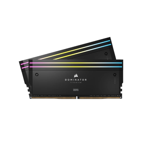 RAM Corsair Dominator Titanium Black 64GB (2x32GB) RGB 6000 DDR5