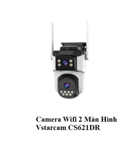 Camera Wifi 2 Màn Hình Vstarcam CS621DR