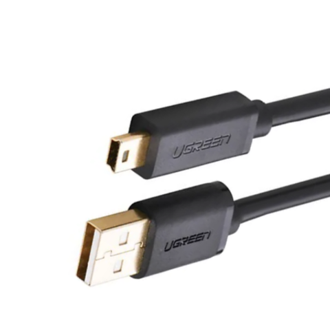 Cáp dữ liệu Ugreen USB 2.0 sang mini-USB dài 1.5m 10385