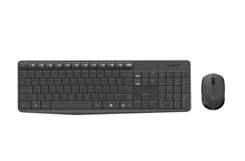 Combo Bàn Phím & Chuột Không Dây Logitech MK235